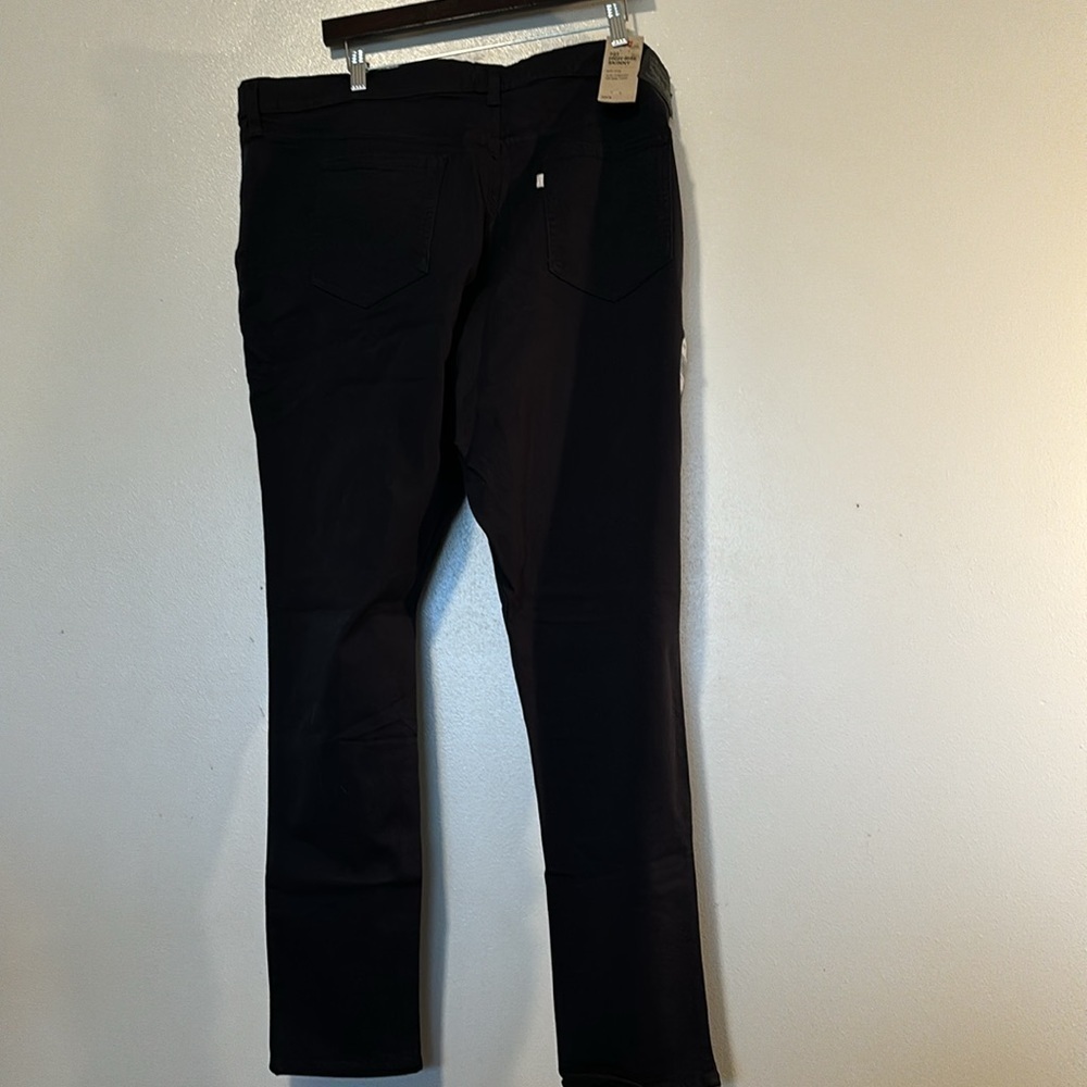 Levi’s 721 HIGH RISE SKINNY black button fly jeans 24W - Picture 11 of 15